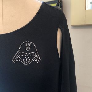 Intriguing 🧐 Diamond 💎 Darth Vader Cape Dress